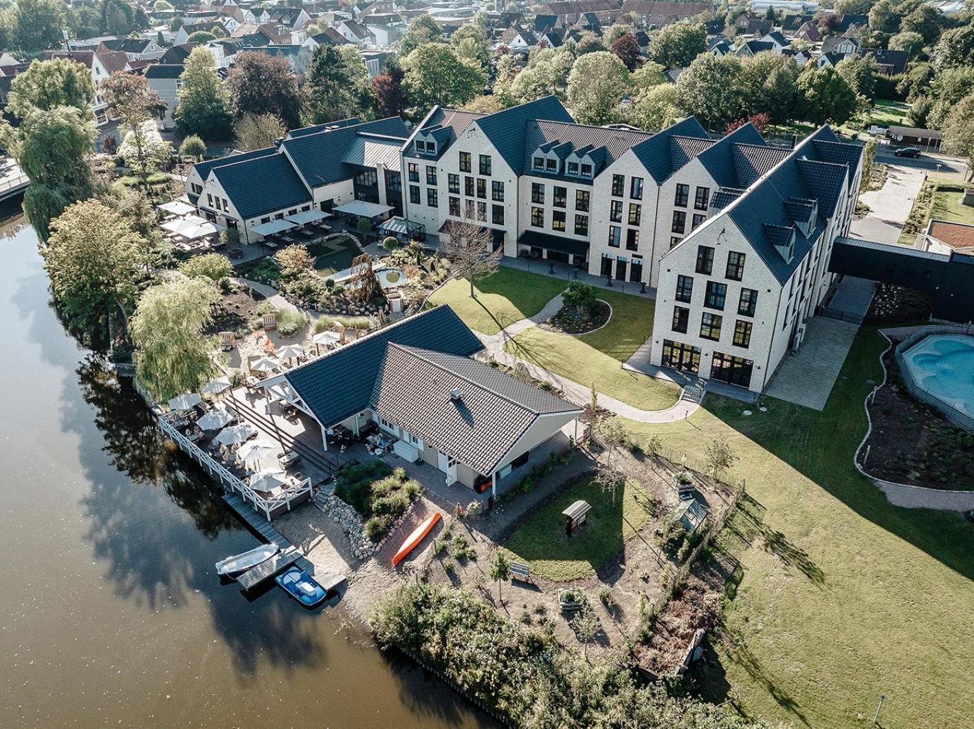 River Loft Hotel & Spa Brunsbuttel Esterno foto
